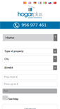 Mobile Screenshot of hogarplusinmobiliaria.com